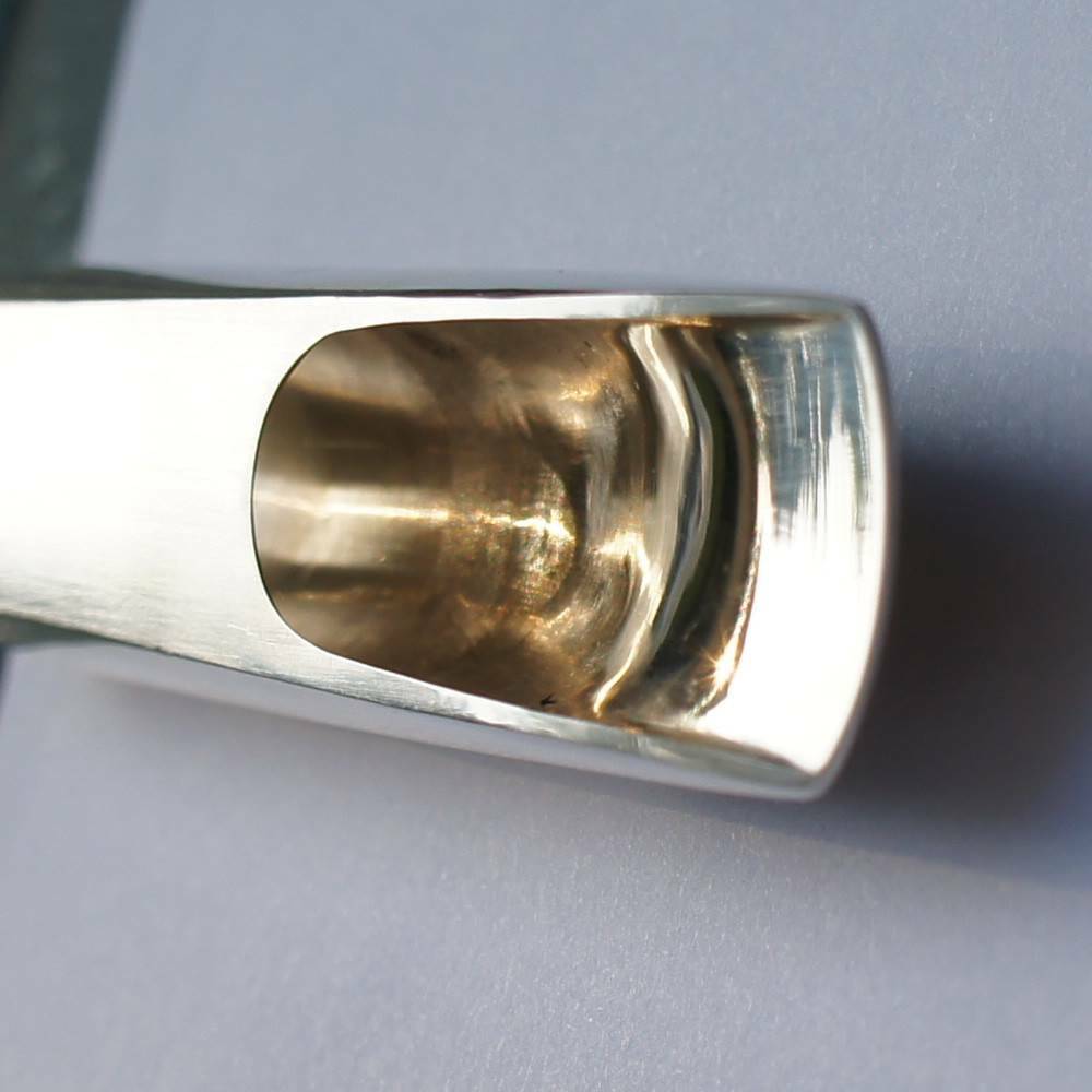 FocusTone™ Handcrafted Solid Silver (Tenor) - Ted Klum Mouthpieces