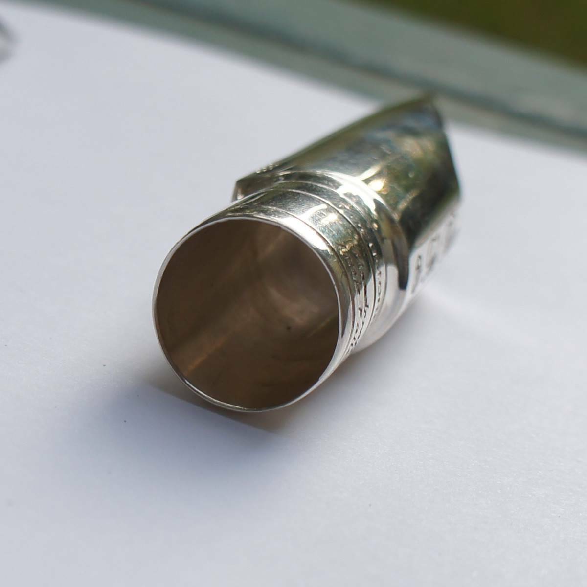 FocusTone™ Handcrafted Solid Silver (Tenor) - Ted Klum Mouthpieces