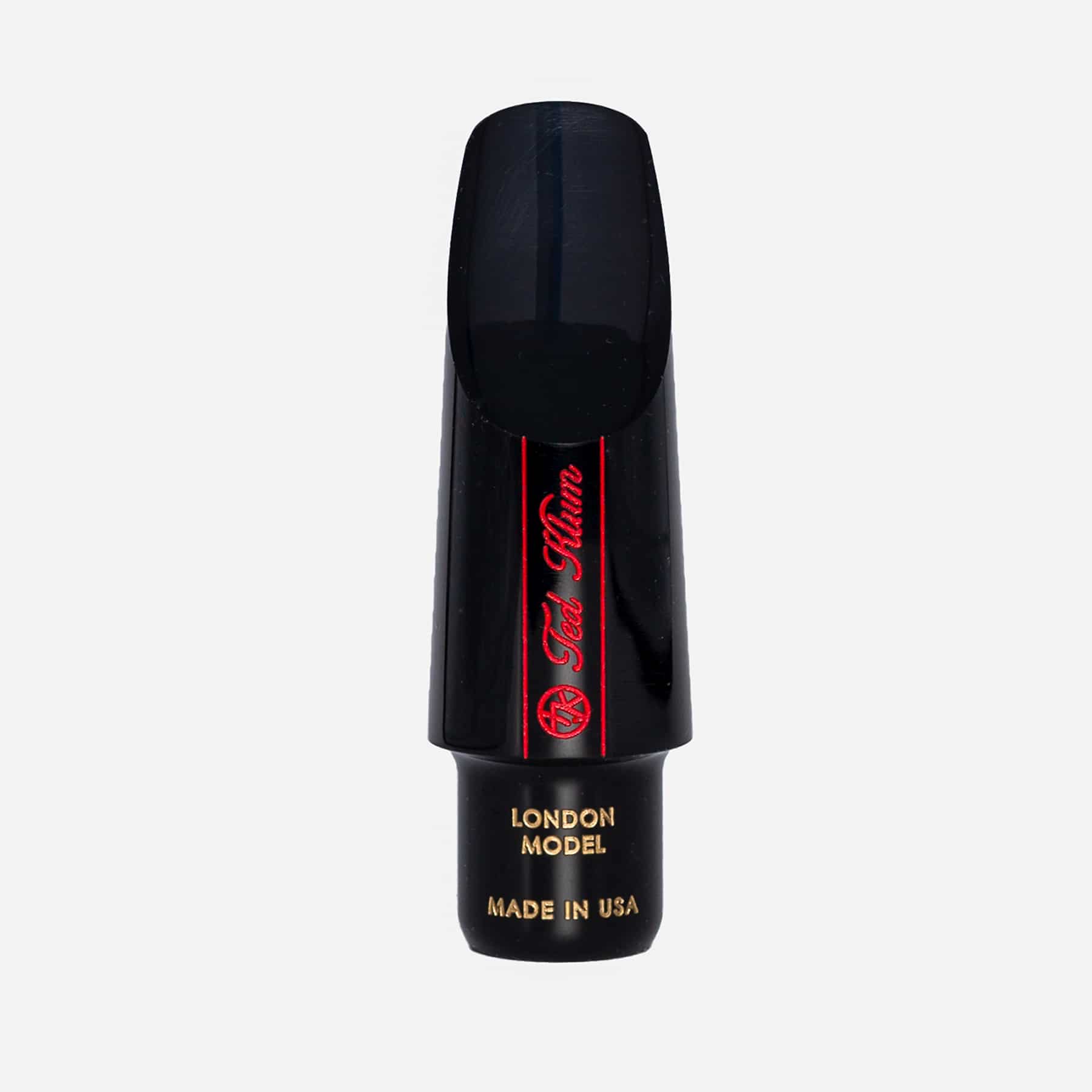 New London Model Hard Rubber Alto - Ted Klum Mouthpieces